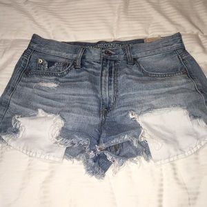 Vintage HI-Rise Festival Jean Shorts